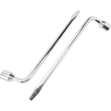 Clé En L - Douille 21 mm - Pour Écrous De Roue Automobile - 2 Pièces (1/5)