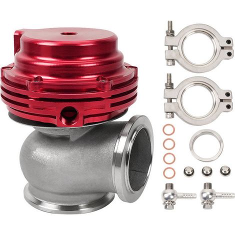 Modifikation für externe Turbolader-Abgasventile, wassergekühlter externer Turbolader-Abgasventil-Kit MVS 38 mm – Rot (1/4)
