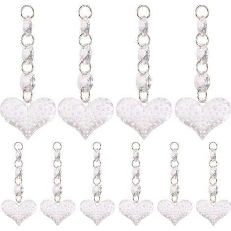 Boule acrylique transparente pour décoration suspendue DIY - Pendentif ornement accessoire (J) (1/3)