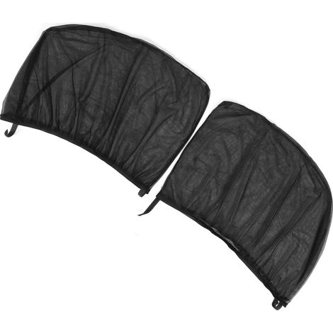 2 Filets Anti-Moustiques Pare-Soleil UV pour Fenêtres Latérales Arrière de SUV, Protection Solaire pour Voiture (1/5)