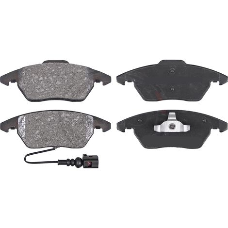 KIT PASTIGLIE FRENO ANTERIORI compatibile con VW PASSAT B6 (3C2) / PASTIGLIE FRENANTI AUTO OEM P 85 146 P 85 075 , / SOSTITUZIONE DIRETTA / BASSA POLVERE / SILENZIOSO