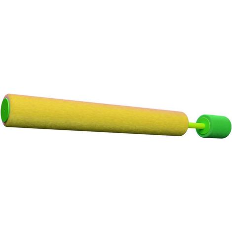 Marbueno Pistola de Agua Foam Succion Color Verde y Amarillo 40x4 cm