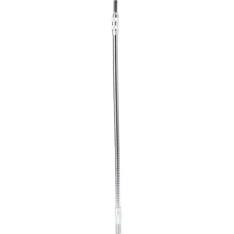 Porte-embout flexible en métal, universel, pour perceuse électrique, rallonge de tige coudée de 400 mm