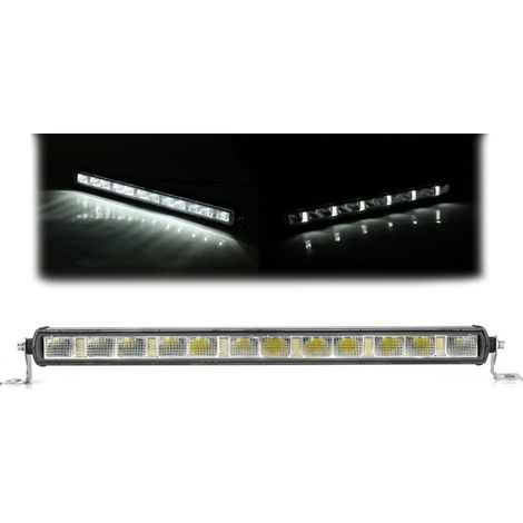 52 cm LED-Lichtbalken mit gerichteter Spot-Beleuchtung, drei Funktionen, E‑Mark, 60 W, 4800 lm, 12–24 V, Auto, ATV, Geländewagen