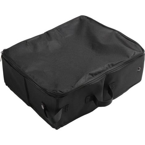 1 Bac à litière pliable pour chat, imperméable, conception sans couture, tissu Oxford, portable, voyage, intérieur, extérieur