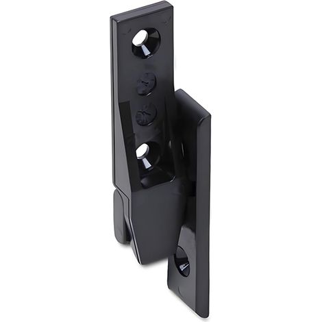 Plaques de Partie et Cadre Support de Panneau Connecteur à Visser Raccords Suspendus pour Meubles Panneaux à Enlever Souvent Jusqu'à 20kg Plastique (20 Paire) (1/5)