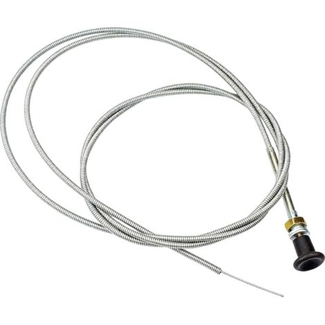 Câble d'accélérateur 96 pouces à découper Câble d'accélérateur  Compatible tracteurs, karts, tondeuses, longueur ajustable, installation outils, usage extérieur (1/5)
