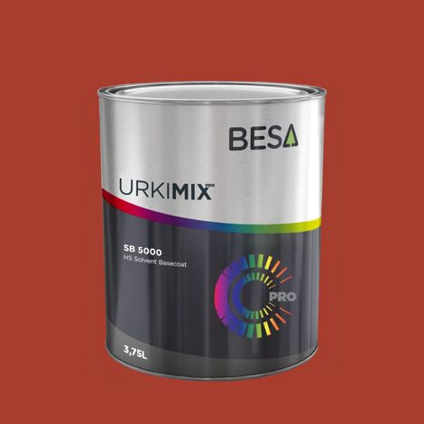Pot de peinture Polyuréthane / bi composant Rouge Corail RAL 3016 Brillant - 150 gr