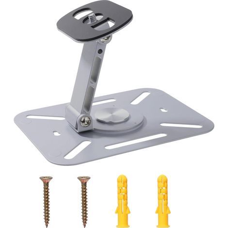 Support de projecteur de bureau, support de table de projecteur réglable à angle complet avec vis, support pliable et portable pour la plupart des projecteurs pour la maison ou le bureau (1/5)