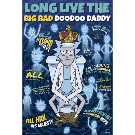 Poster Doodoo Daddy Rick &38 Morty
