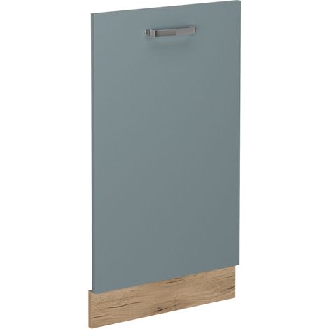 Panneau de lave-vaisselle R-Line, Bleu-gris, 45cm sans PT, Vicco (1/4)