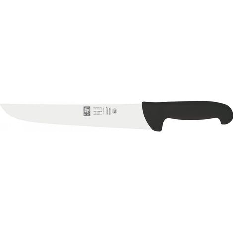 Icel Safe coltello Francese professionale acciaio inox nero 18 cm