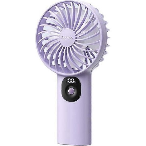 Ventilateur portable YOOBAO Y-F3PL 10000, 3 vitesses réglables, mini ventilateur de refroidissement - Bleu multicolore-AquaForge (1/5)