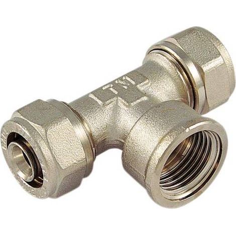5 x RACCORDO TEE FEMMINA 20X1/2X20 P/MULTISTRATO