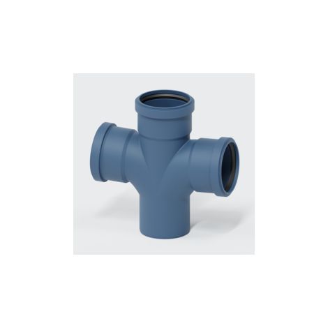 PO double branche POLO-KAL NG DN 90/90/87 degrés