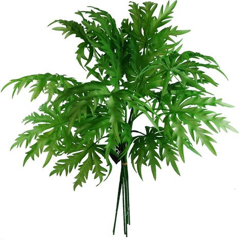 Pack of 6 x 85cm Artificial Foliage Leaf Stem (1/5)