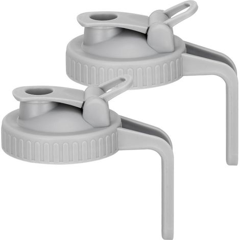 Compatible avec les bocaux Mason à large ouverture, les couvercles à bec verseur, les bocaux/bouteilles d'eau Mason hermétiques avec couvercle à charnière et poignée. (1/5)