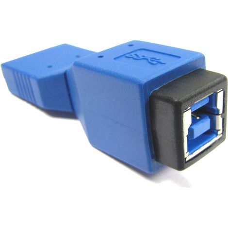 BeMatik - Adaptateur USB 3.0 (Micro USB AB B Mâle à Mâle) (1/2)