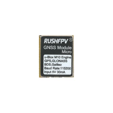 RUSHFPV Micro GNSS Navigationseinheit, ultrakompaktes Dual-Protokoll-GPS, Zubehör für FPV-Renndrohnen mit festen Tragflächen (1/5)