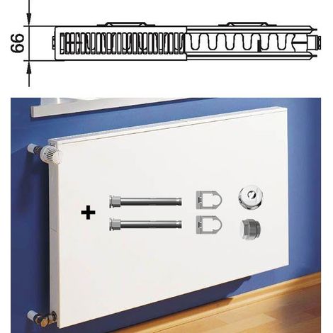 Kermi Therm-x2 Plan Radiateur compact Type 12 605x705mm PK0120607 (1/4)