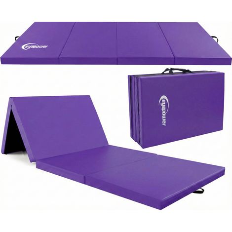 Tappetino Ginnastica Pieghevole 180x60x5cm Materassino Spesso Bambini Sport