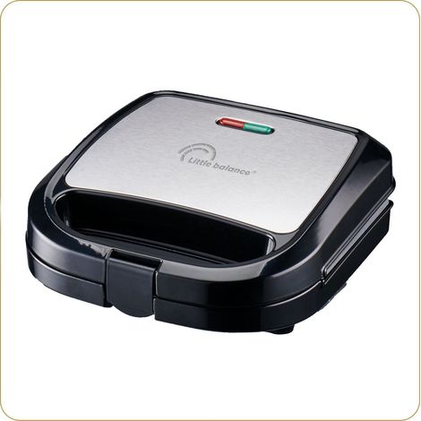 Gaufrier LITTLE BALANCE - Happy Gaufres - Revetement antiadhésif sans PFAS - 750W (1/4)
