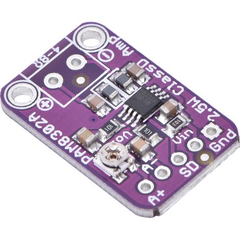 Lot de 10 modules amplificateur audio PAM8302A CJMCU-832, classe D, 2,5W, mono, carte stéréo DIY (1/5)