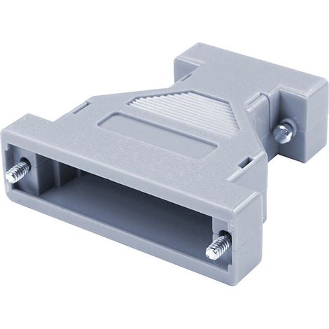 econ connect AG9/25 D-SUB Adaptergehäuse Polzahl: 9, 25 ABS 180 ° Grau 1 St. (1/2)
