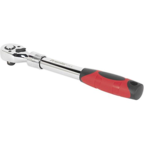 Sealey Premier Extendable Ratchet Wrench 1/2""Sq Drive AK6688