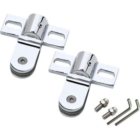 cerniere pivotanti per porta doccia in vetro, accessori per doccia in acciaio inossidabile, cerniere pivotanti per porta doccia in vetro