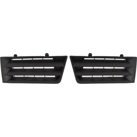Renault Megane II 02-05 rejillas de parachoques delanteras izquierda + derecha set.