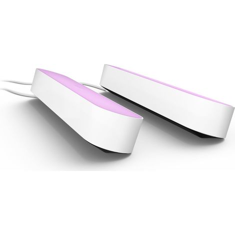 Lampe connectée Philips Hue Play Pack x2 Blanc