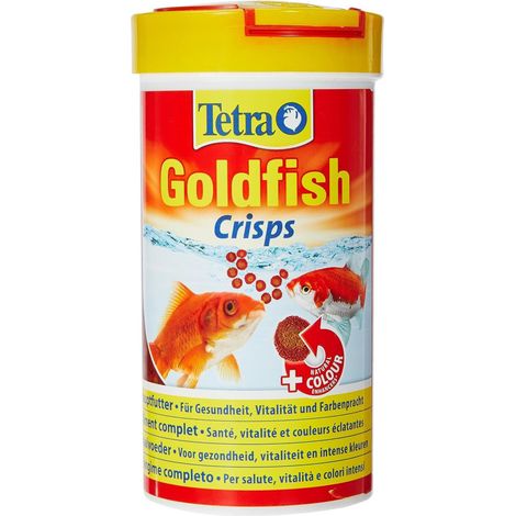 Goldfish Crisps 52g - 250ml Aliment complet pour les poissons rouge - Tetra (1/5)