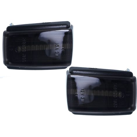 Kit Freccia Laterale a Led Side Marker Dinamica Lente Fume Volvo S40 C70 S71 V40 V70 V70XC 9178885 9190169 (1/3)