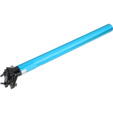 LUNJE verstellbare Mountainbike-Sattelstütze aus Aluminiumlegierung, 30,9 x 400 mm, blau (1/5)