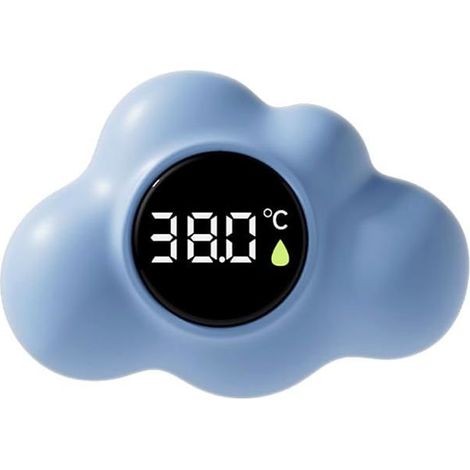 Thermomètre de bain capteur flottant étanche, écran LED, adapté salle de bain, nourrisson, spa et piscine (1/5)