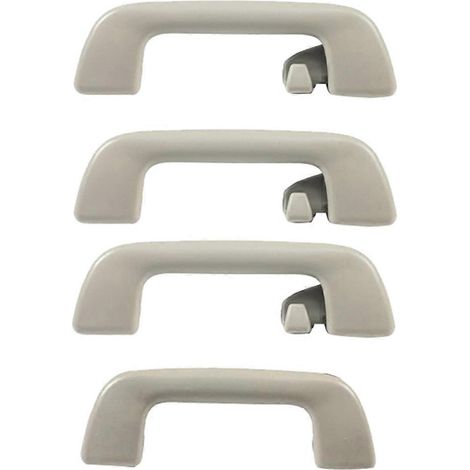 Poignée de toit intérieure avec crochet 74610-52020 pour Toyota Corolla, Yaris, Prius et 4Runner, gris clair (1/5)