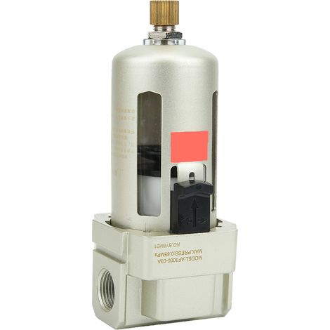 Filtre à air avec séparateur huile/eau, outil pneumatique, unité mécanique unique, boîtier en alliage d'aluminium (1/5)