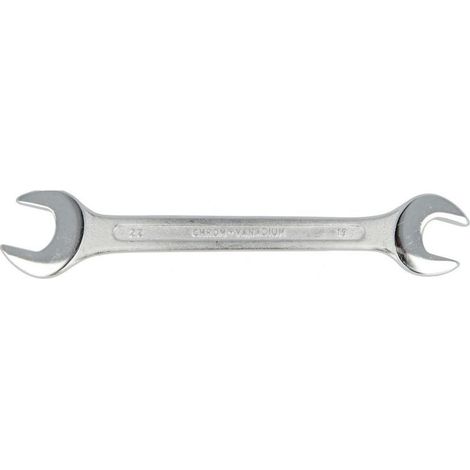 Clé à fourche double 19 x 22 mm