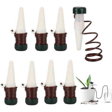 Système D Arrosage Automatique - Goutte à Goutte Par Siphon - Pour Plantes D Intérieur Et De Balcon - 8 Pièces (1/5)