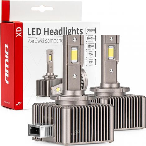 Bombillas LED de filamento Serie XD D8S 6500K Canbus amio-03315 (1/5)
