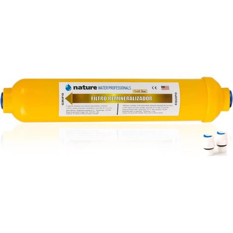 Filtre de reminéralisation - Idéal en remplacement de l'osmose inverse - Fournit des ions calcium, magnésium, sodium et potassium à l'eau - Nature Water Professionals (1/5)