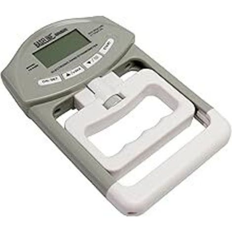 Dynamomètre numérique portatif - Mesure de force - Capture automatique - Poignée électronique - 90 kg - Gris (1/4)