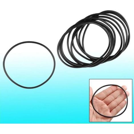Joint Torique 90mm OD 84mm ID 3mm Largeur Métrique Nitrile Caoutchouc Joint Étanchéité 10Pcs (1/4)
