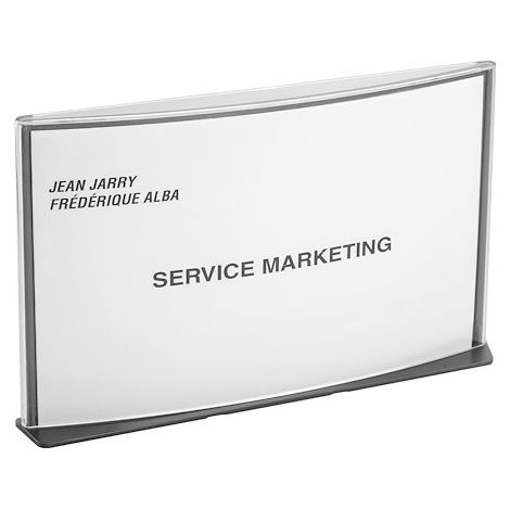 Plaques de signalisation 3 en 1 - format A5 (1/3)