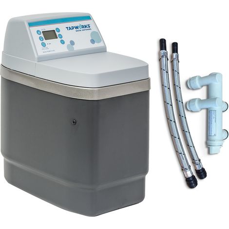 Tapworks NSC09PRO Water Softener Easyflow Metered - Full Installation Kit +Hoses