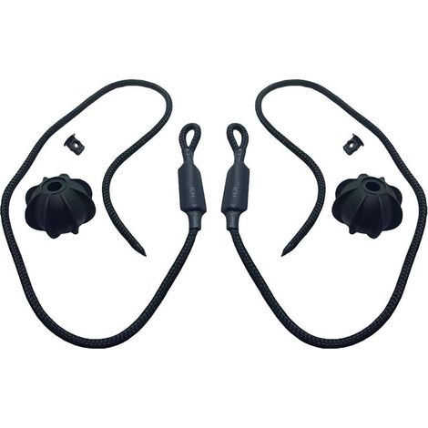 2pcs Voiture Corde De Fixation Universelle Corde De Chaîne De Fixation avec Couvercle De Coffre Serrant avec Corde De Porte-Bagages Arrière Garde-Boue avec Petite Boule pour Coffre De Voiture (1/5)