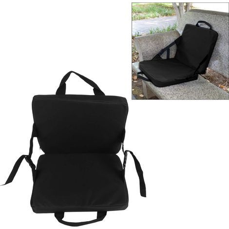 Folding picnic chair with Oxford cloth cushion for camping, hiking and beach (1/5)
