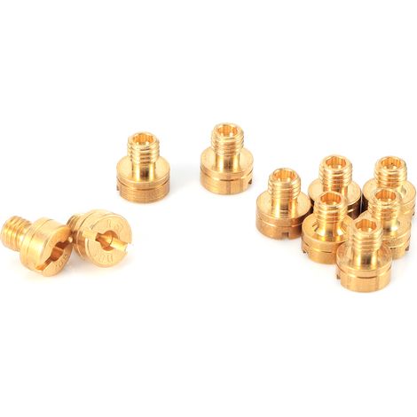 Kit 10 Gicleurs Principaux Carburateur Mikuni VM22/24/26/30 pour Moteur 125cc 150cc 200cc 250cc Moto Cross Pit Bike Pièces (1/5)