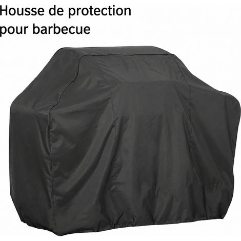 Housse de protection pour barbecue rectangulaire en polyester noir 145 x 61 x 117 cm 145 61 117cm 500 g – Livraison gratuite (1/5)
